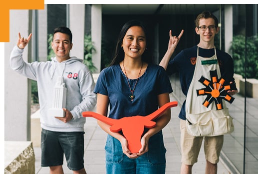 Students at Cockrell School of Engineering