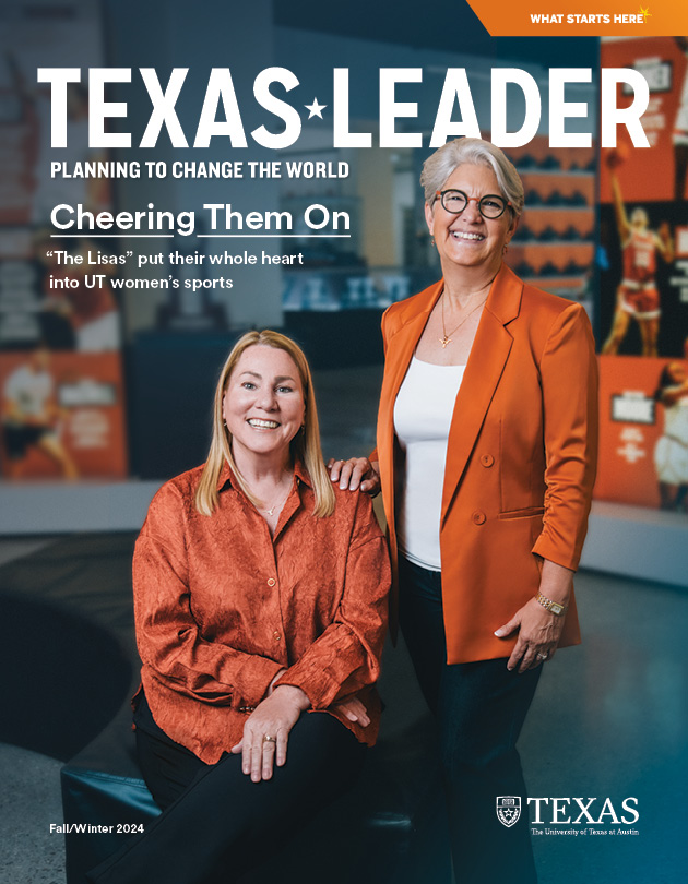 Texas Leader Fall/Winter 2024 Cover Cheering Them On