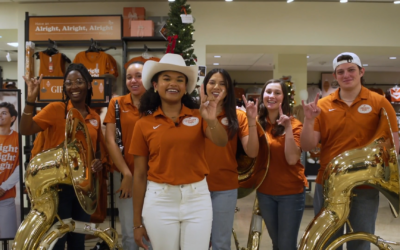 Longhorn Band Thanks University Co-op