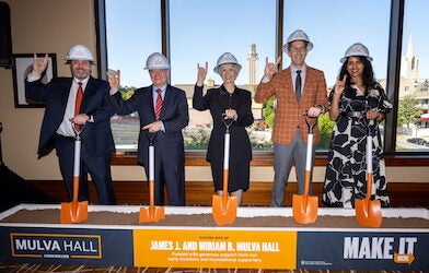 Breaking Ground on Mulva Hall
