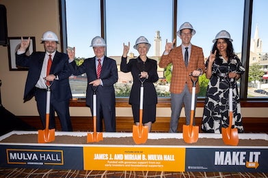 Breaking Ground on Mulva Hall