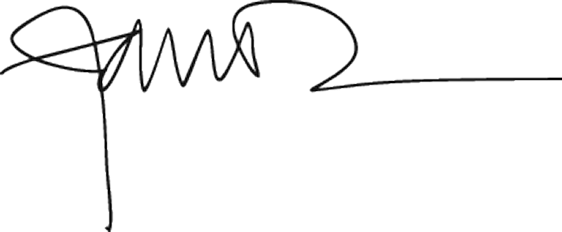 Jim David Signature