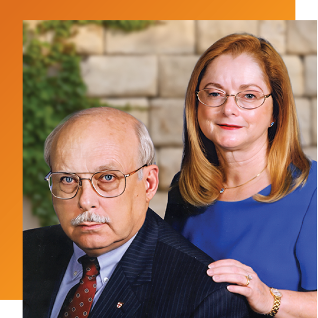 Dr. Carolyn R. Mueller, Ph.D. ’97 and Dr. Gary L. Mueller 