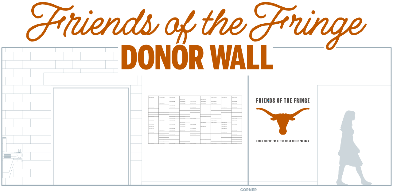 Friends of the Fringe Donor Wall