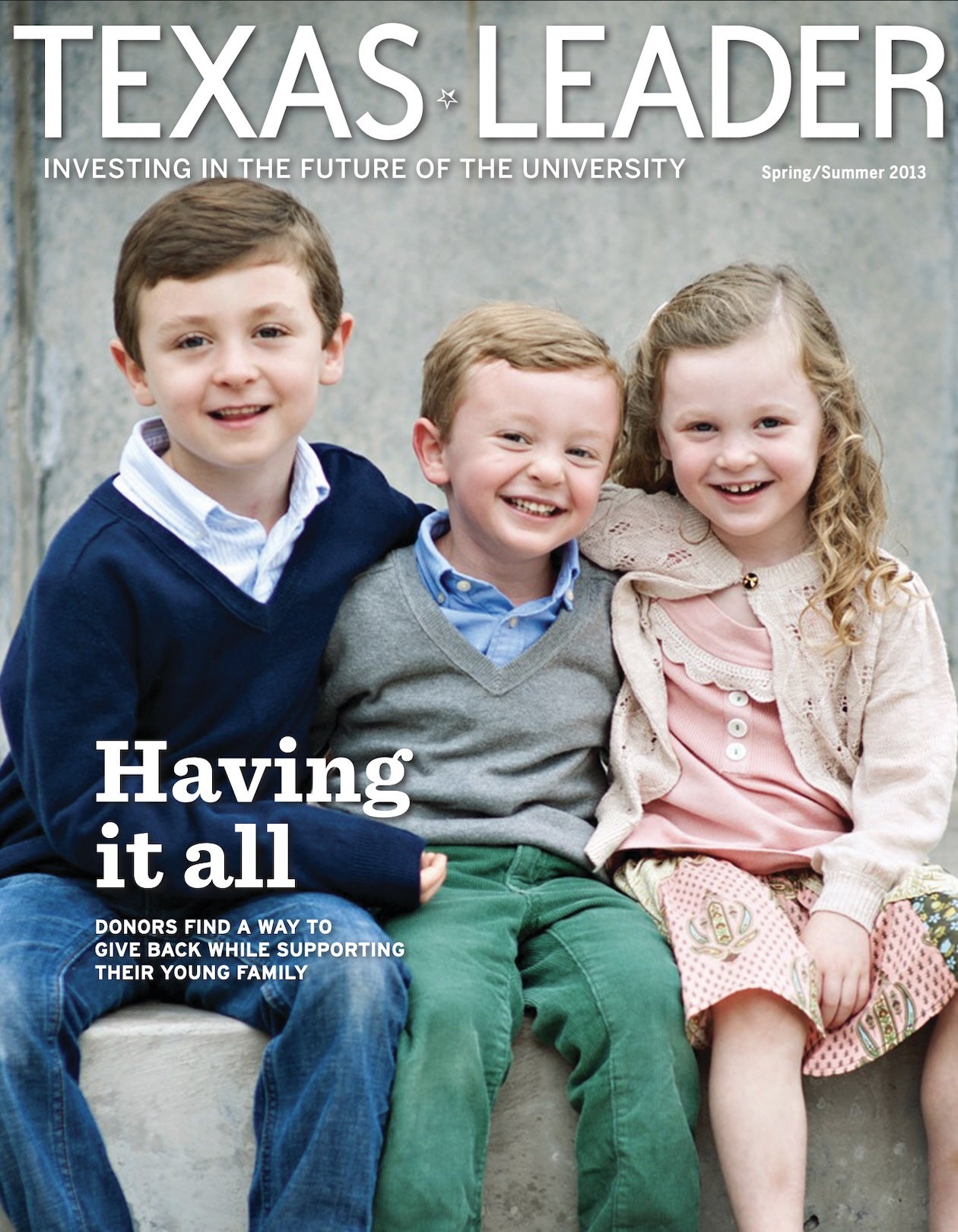 Texas Leader Magazine Spring Summer 2013 Cover